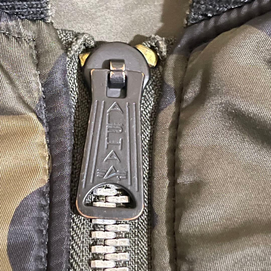 希少✨ USA製 ALPHA MA-1 フライトジャケット 迷彩 カモフラ