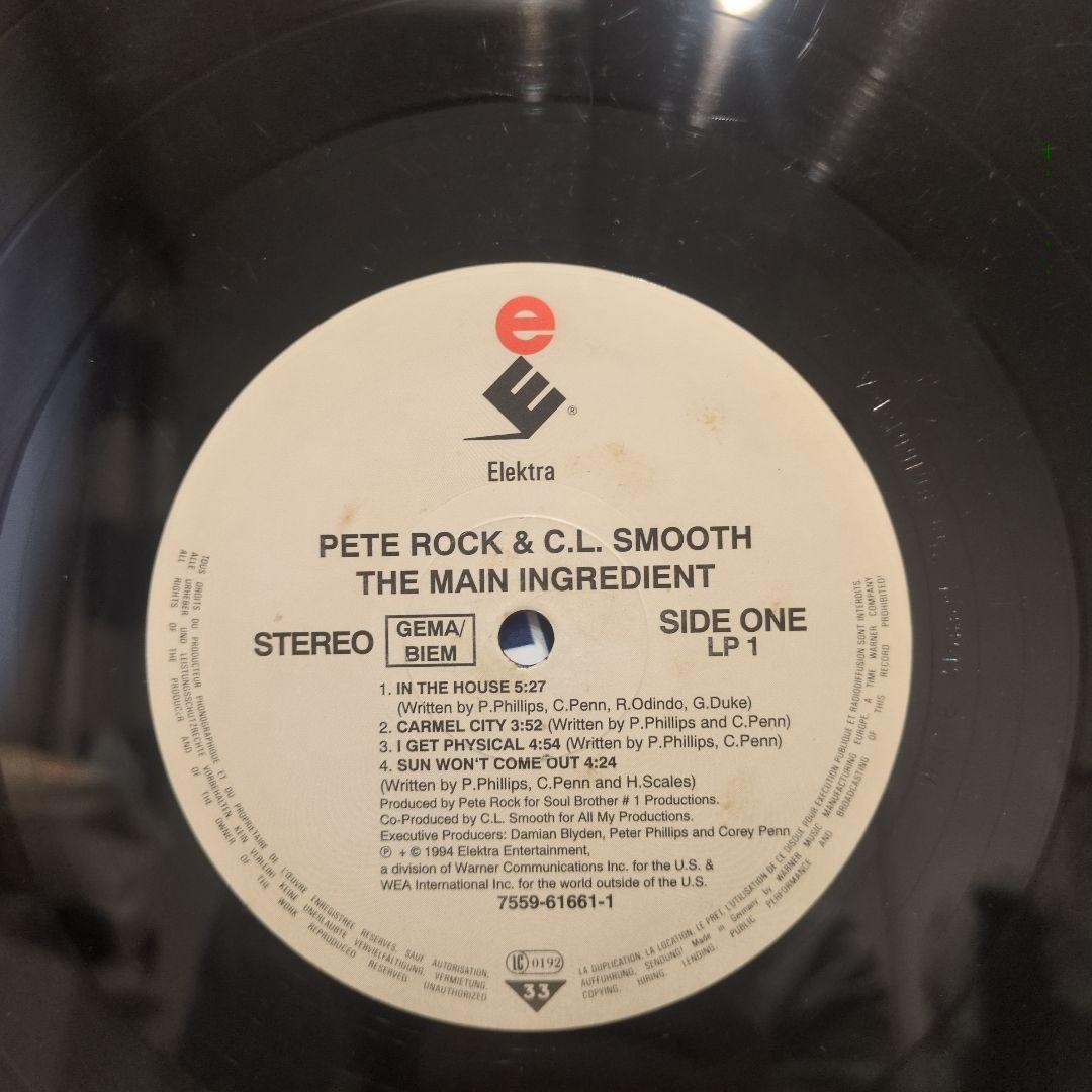 Pete Rock & C.L. Smooth レコード3枚セット