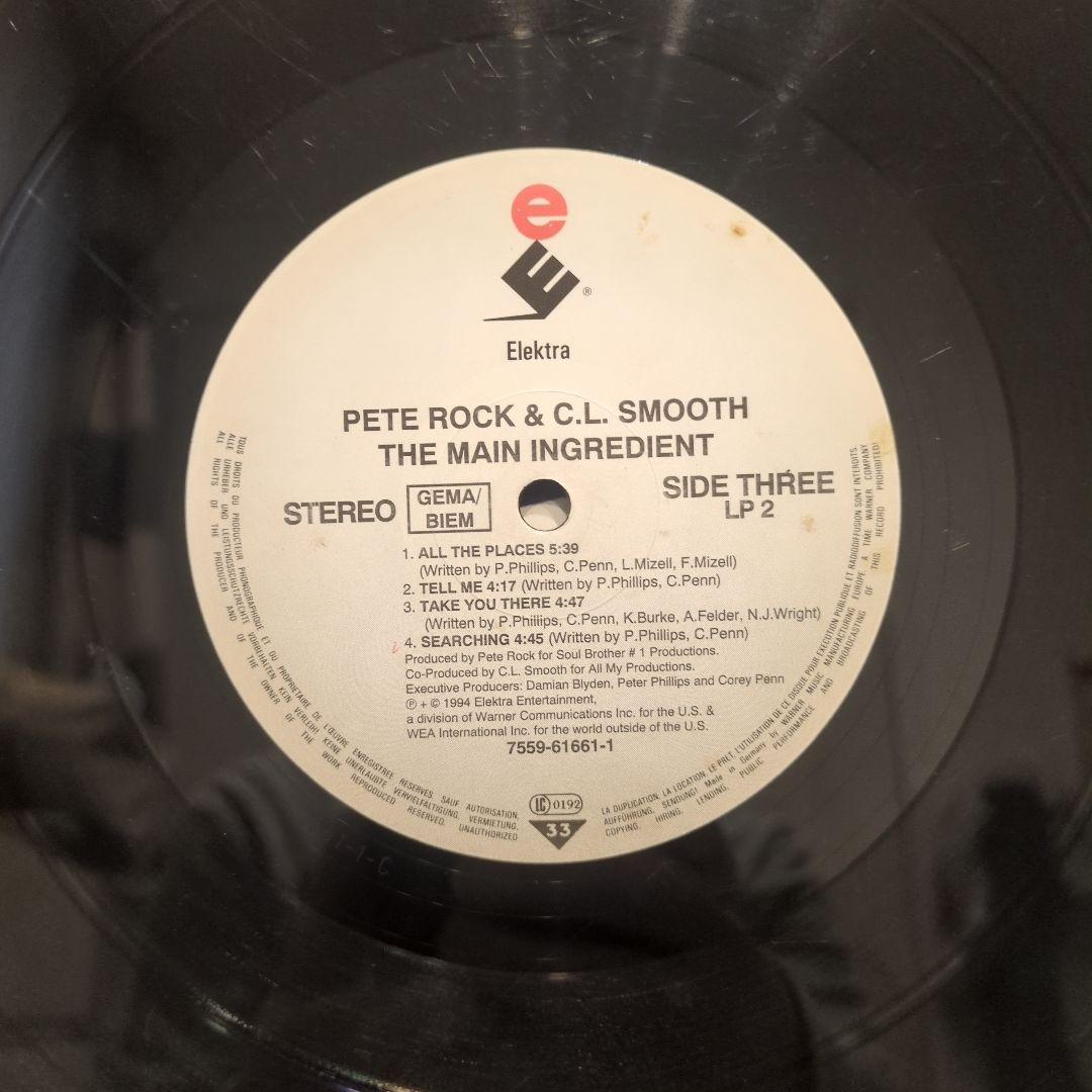 Pete Rock & C.L. Smooth レコード3枚セット