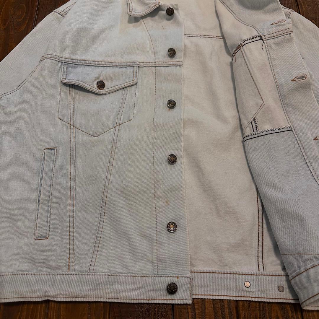 希少カラー【Levi'sリーバイス】ホワイトデニムジャケット　90s 70507