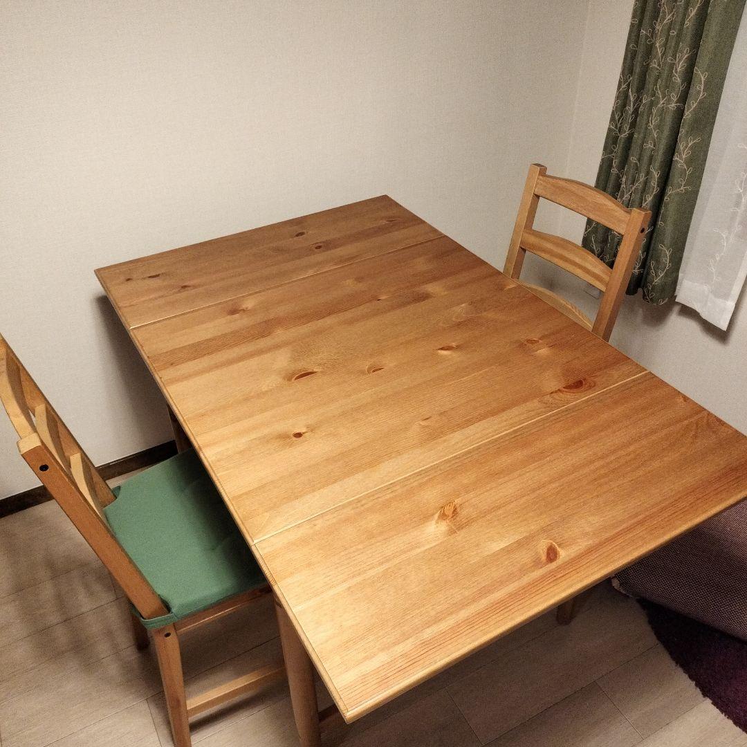 【お引取り限定】　廃盤　IKEA　バタフライテーブルセット