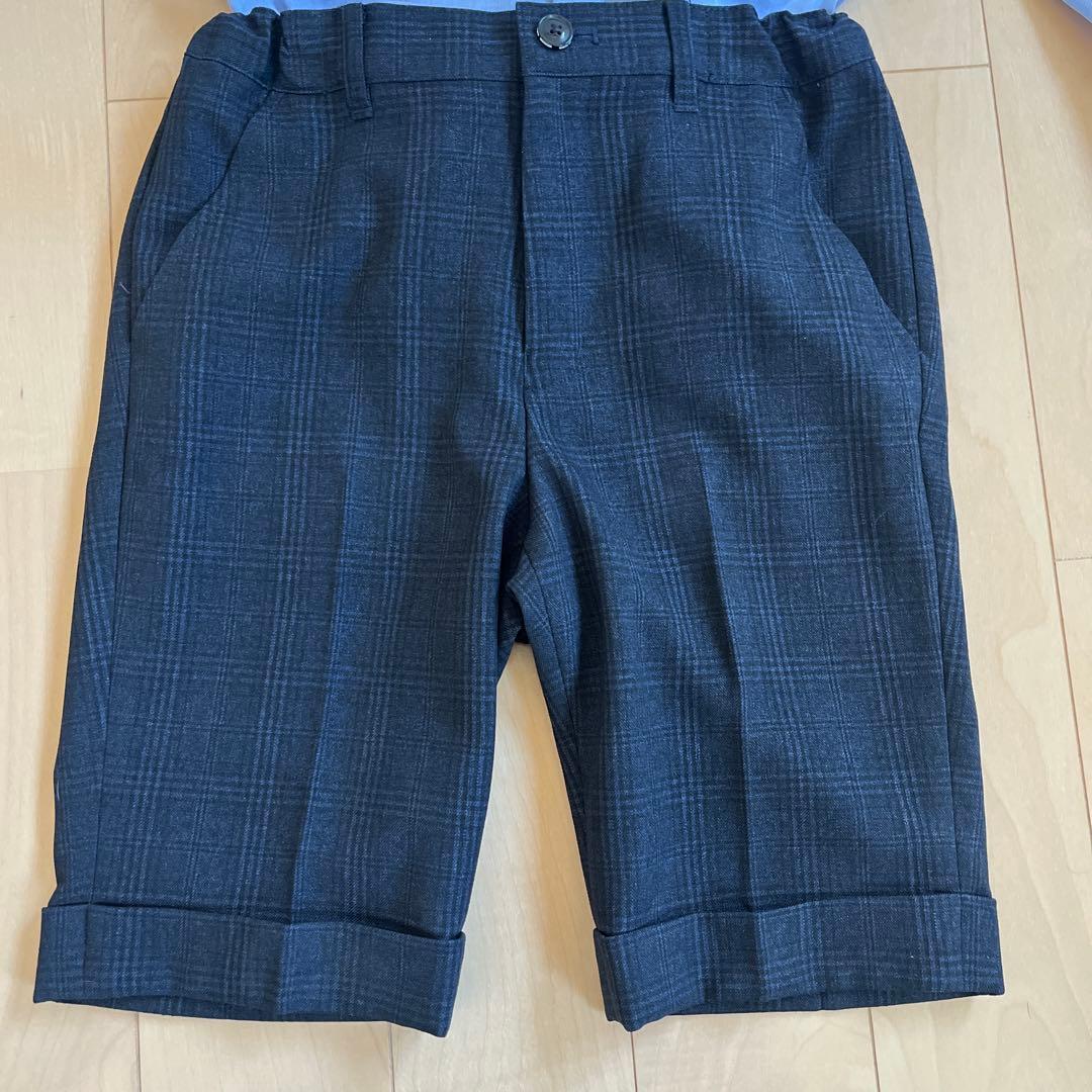 BEAMSフォーマルスーツ2024 男の子スーツ 130 5点セット