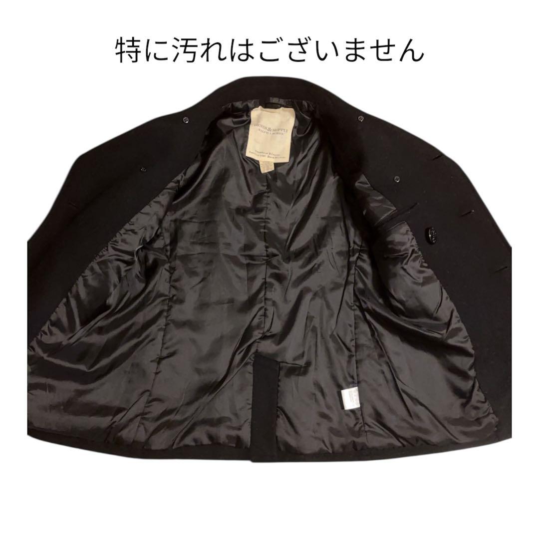 ✨Polo Ralph Lauren ✨ブラックピーコート メンズ