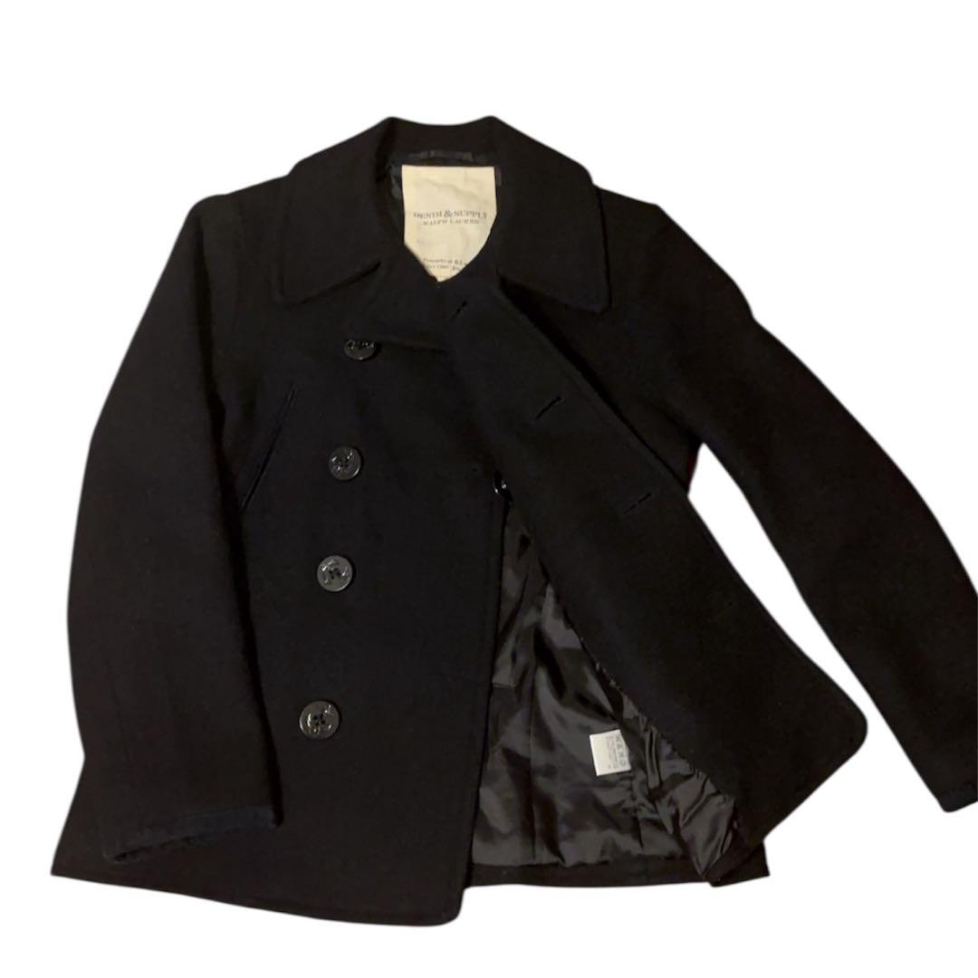 ✨Polo Ralph Lauren ✨ブラックピーコート メンズ