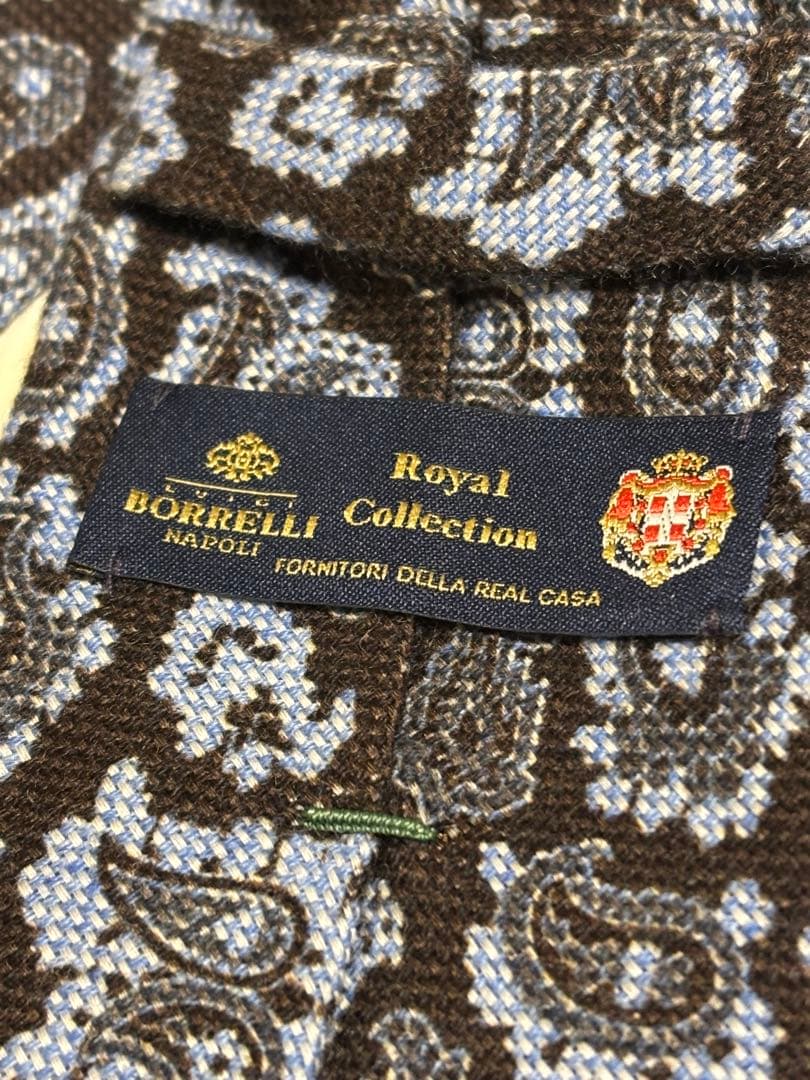 未使用　Luigi borrelli ネクタイ ルイジボレッリ　ships