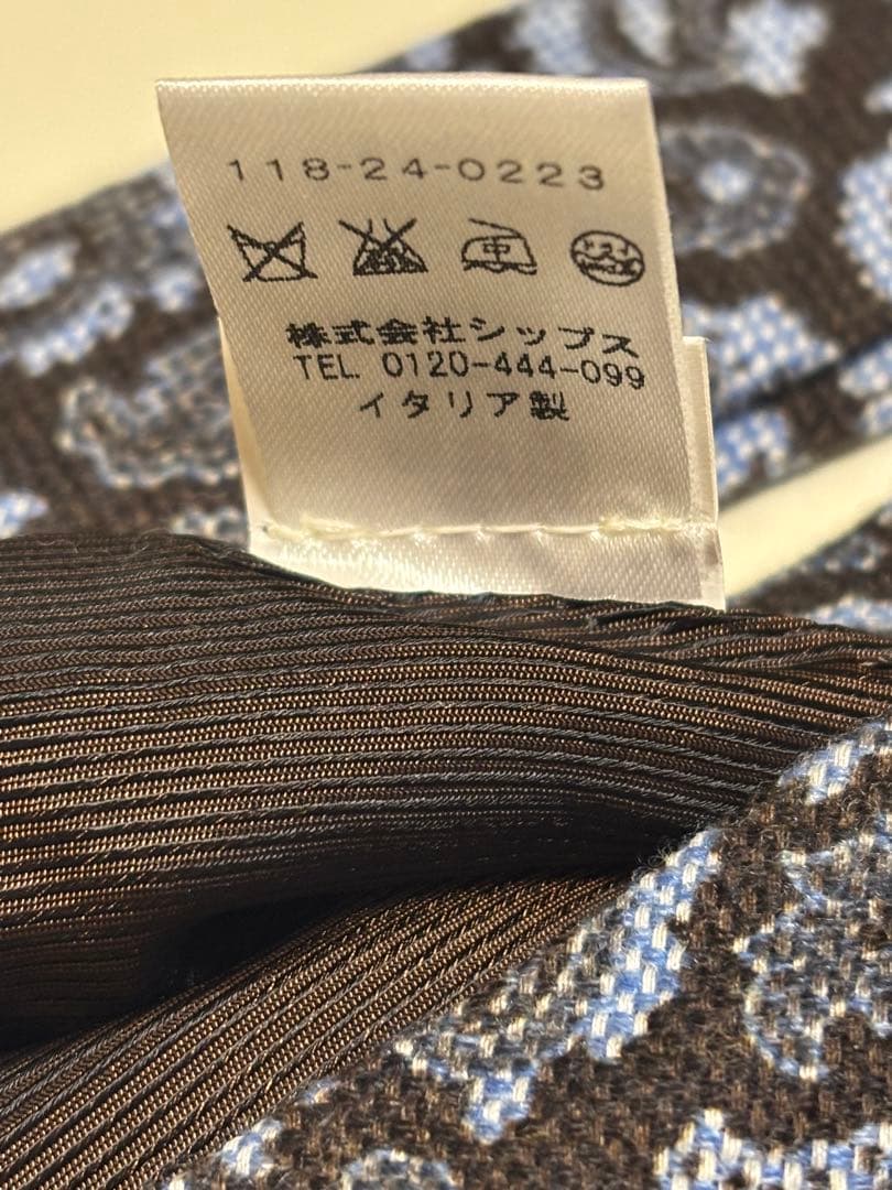 未使用　Luigi borrelli ネクタイ ルイジボレッリ　ships