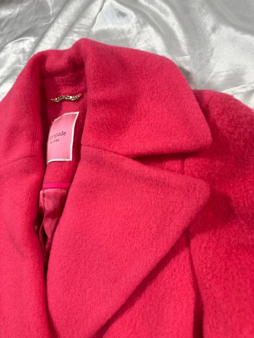 kate spade new yorkブラッシュウールコート