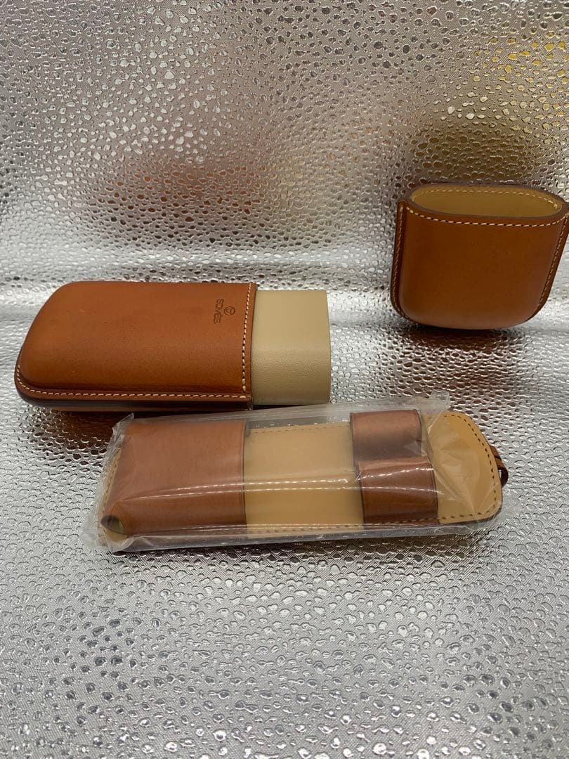 SOMES ソメスサドル 非売品 メガネ&ペンケース 2本刺 スケールポケット