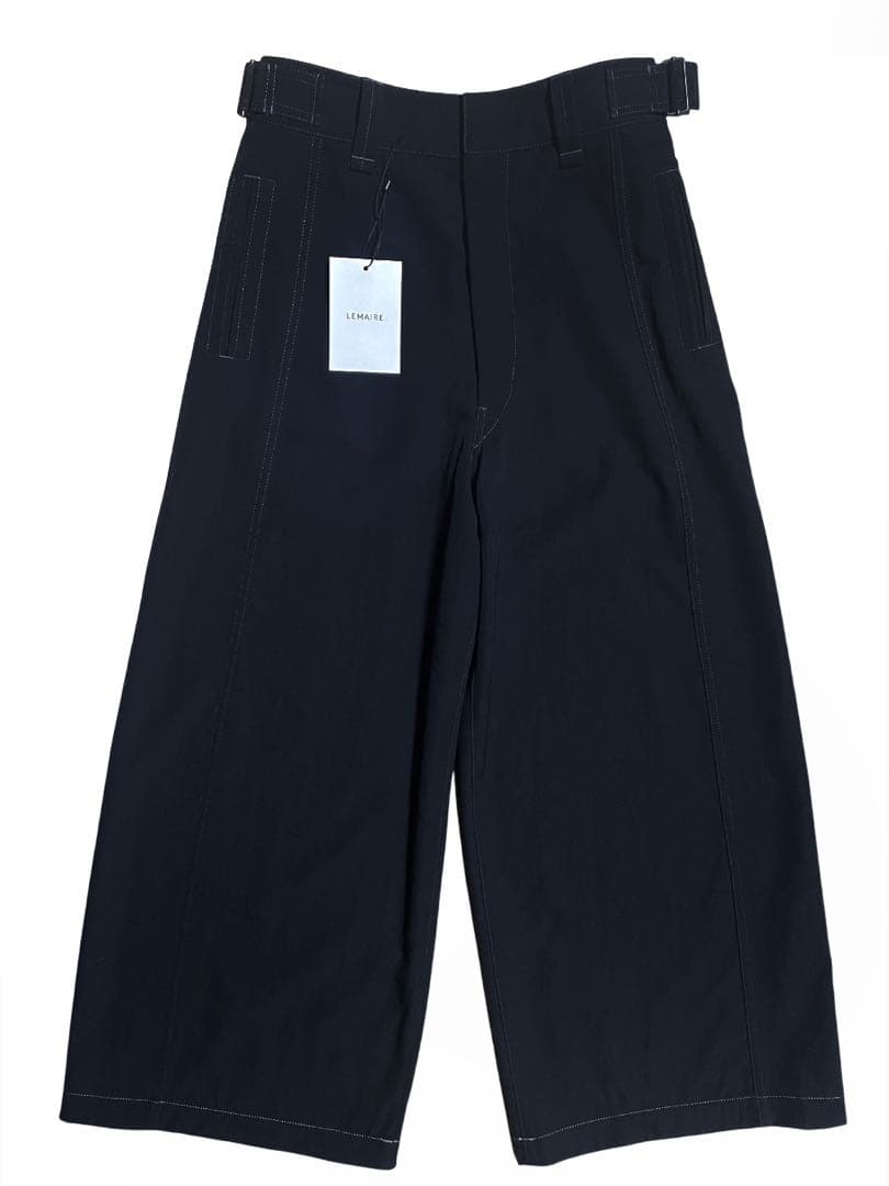 LEMAIRE ブラック Maxi ユーティリティパンツ タグ付き 試着のみ