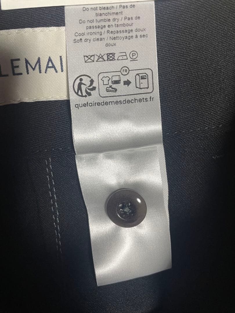 LEMAIRE ブラック Maxi ユーティリティパンツ タグ付き 試着のみ