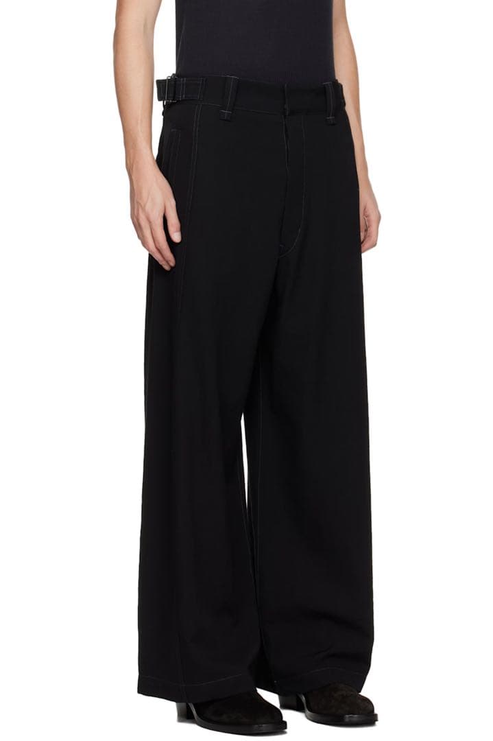 LEMAIRE ブラック Maxi ユーティリティパンツ タグ付き 試着のみ