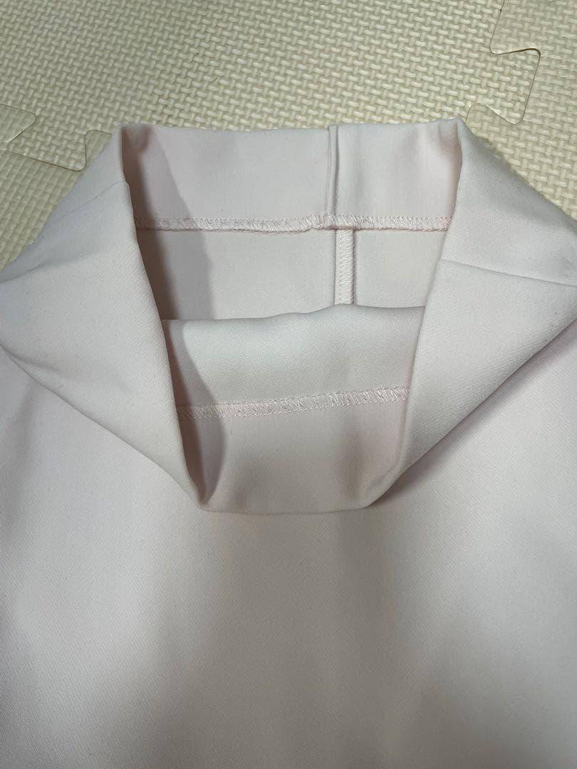 【新品タグ付き】anuansダブルサテンストレートパンツ