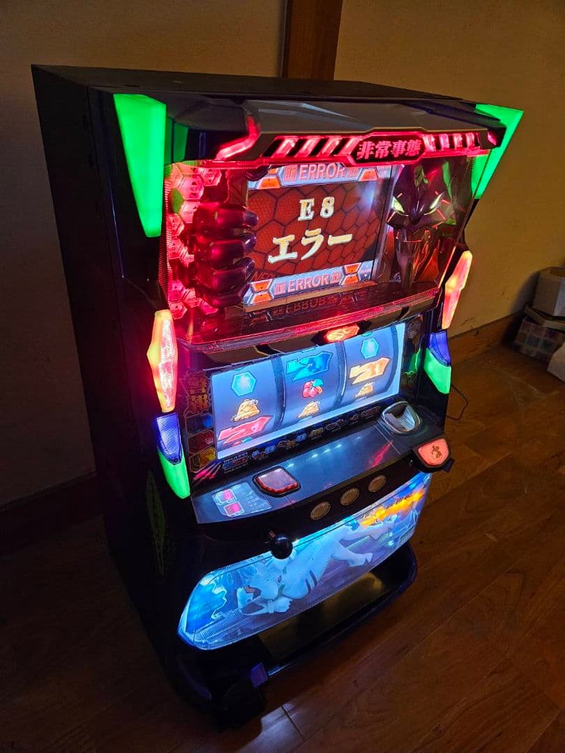 スロット エヴァンゲリオン 魂の軌跡　不要機付　パチスロ実機