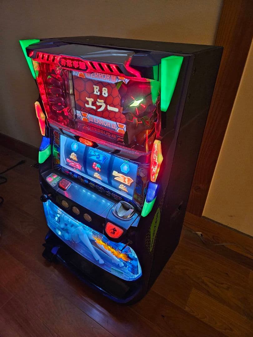 スロット エヴァンゲリオン 魂の軌跡　不要機付　パチスロ実機