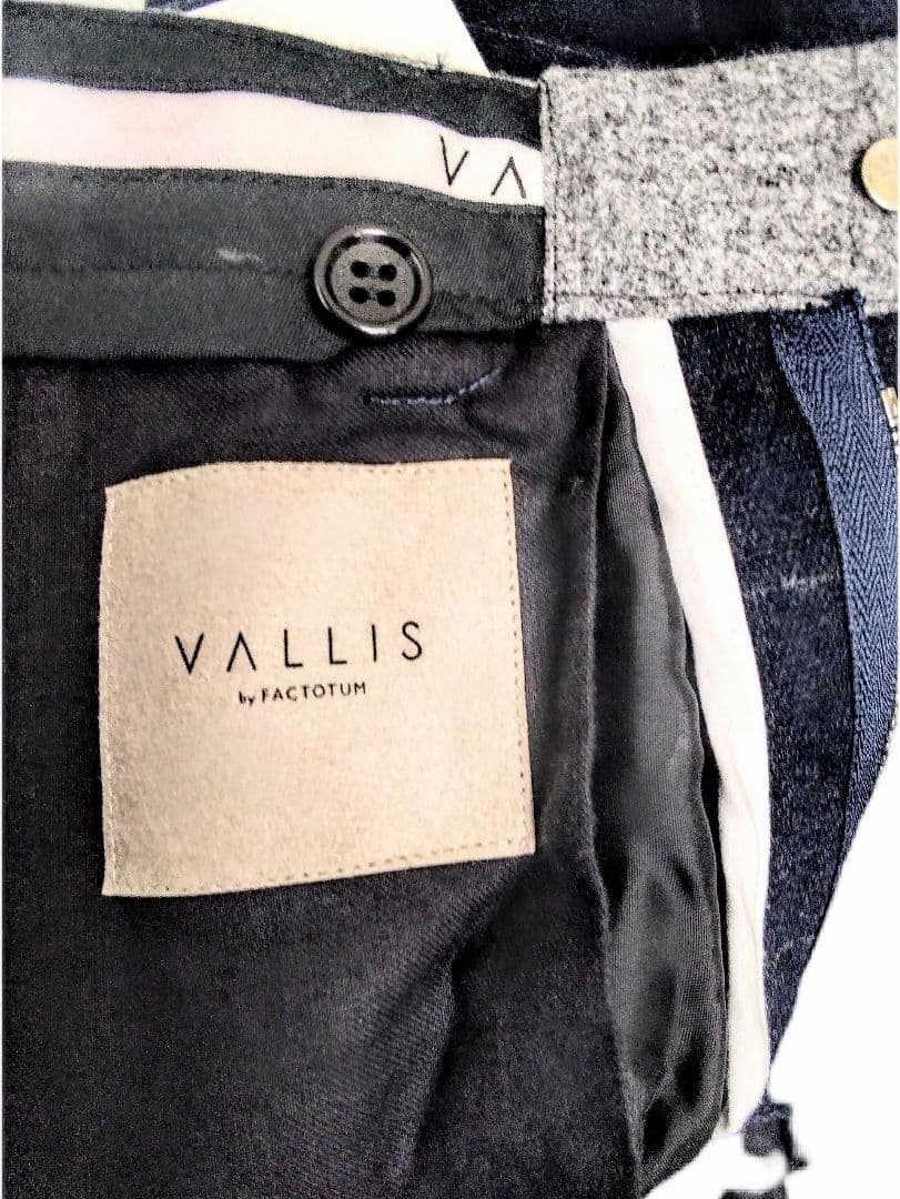 新品未使用VALLISbyFACTOTUM WOOLセットアップ