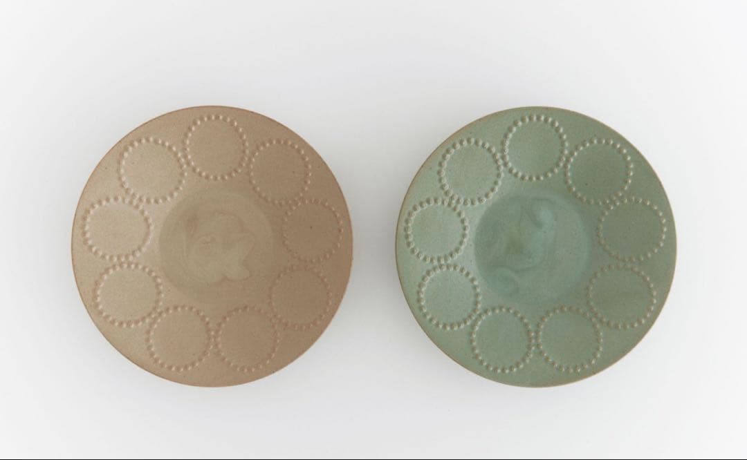 新品未使用 ミナペルホネンtambourineプレート S 17cm 2枚セット