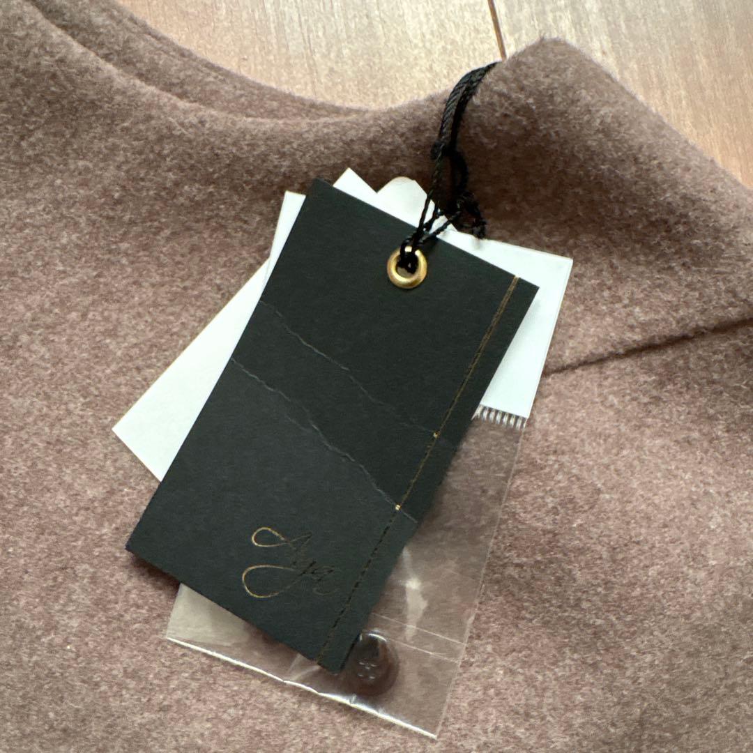 新品　aga 定価¥1万9000円　ロングニットワンピース　スコットクラブ