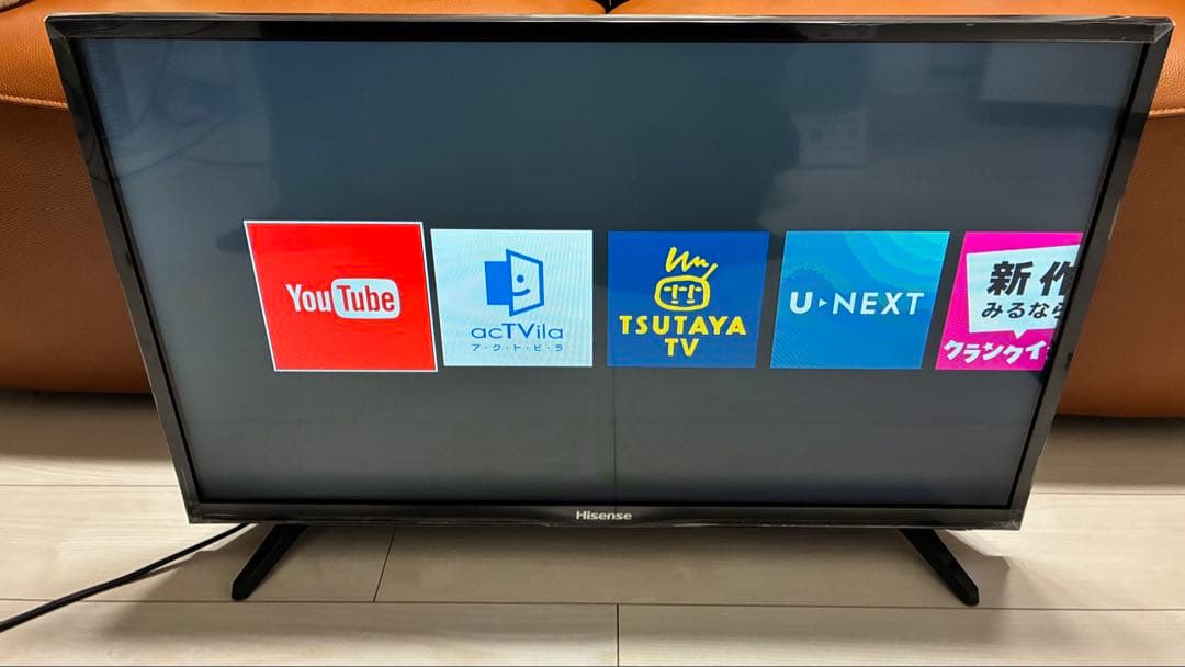 美品 Hisense ハイセンス 32型 液晶テレビ 32BK1 スマートTV