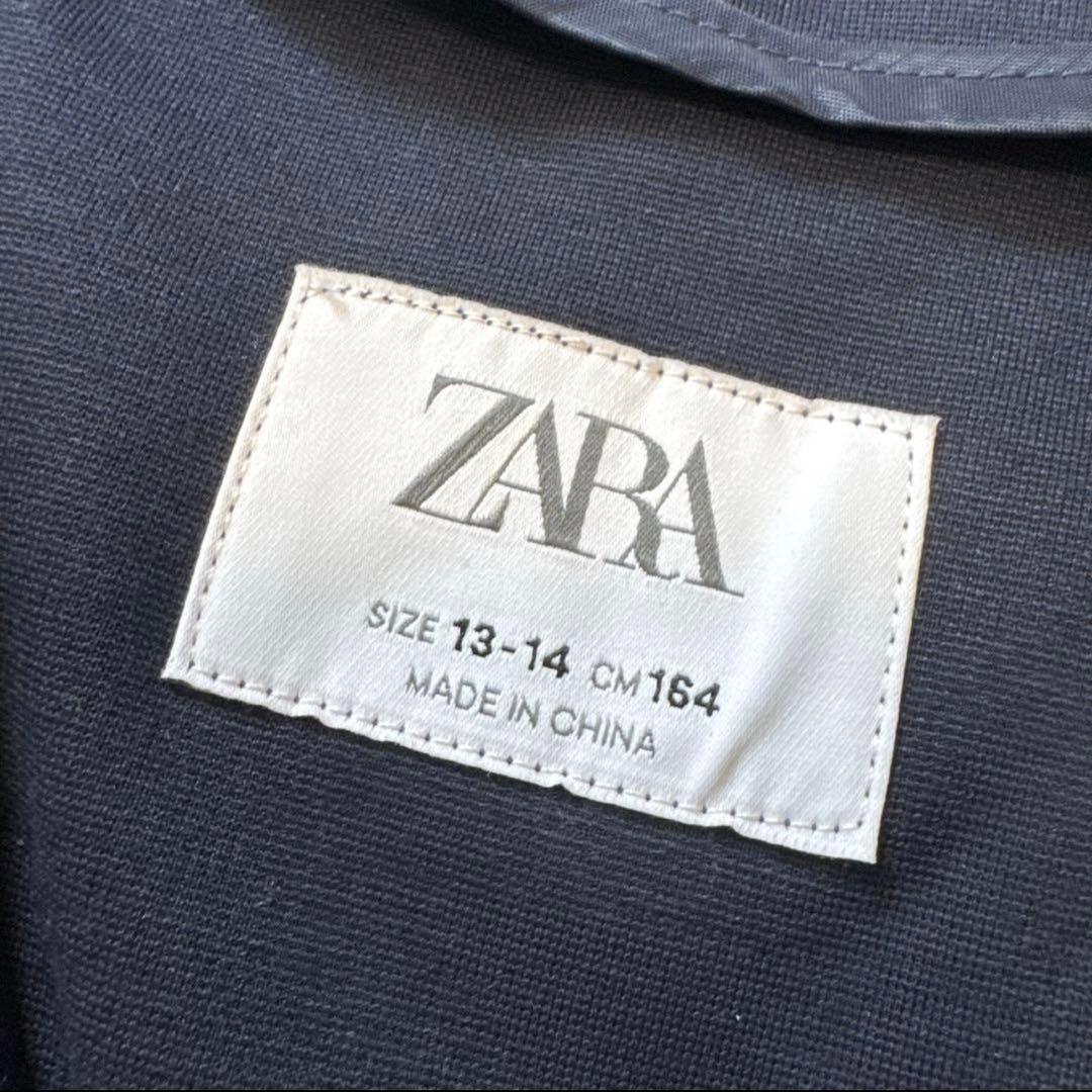 【人気商品】ZARA フルセット ネイビー チェック柄 スーツ キッズ 【美品】