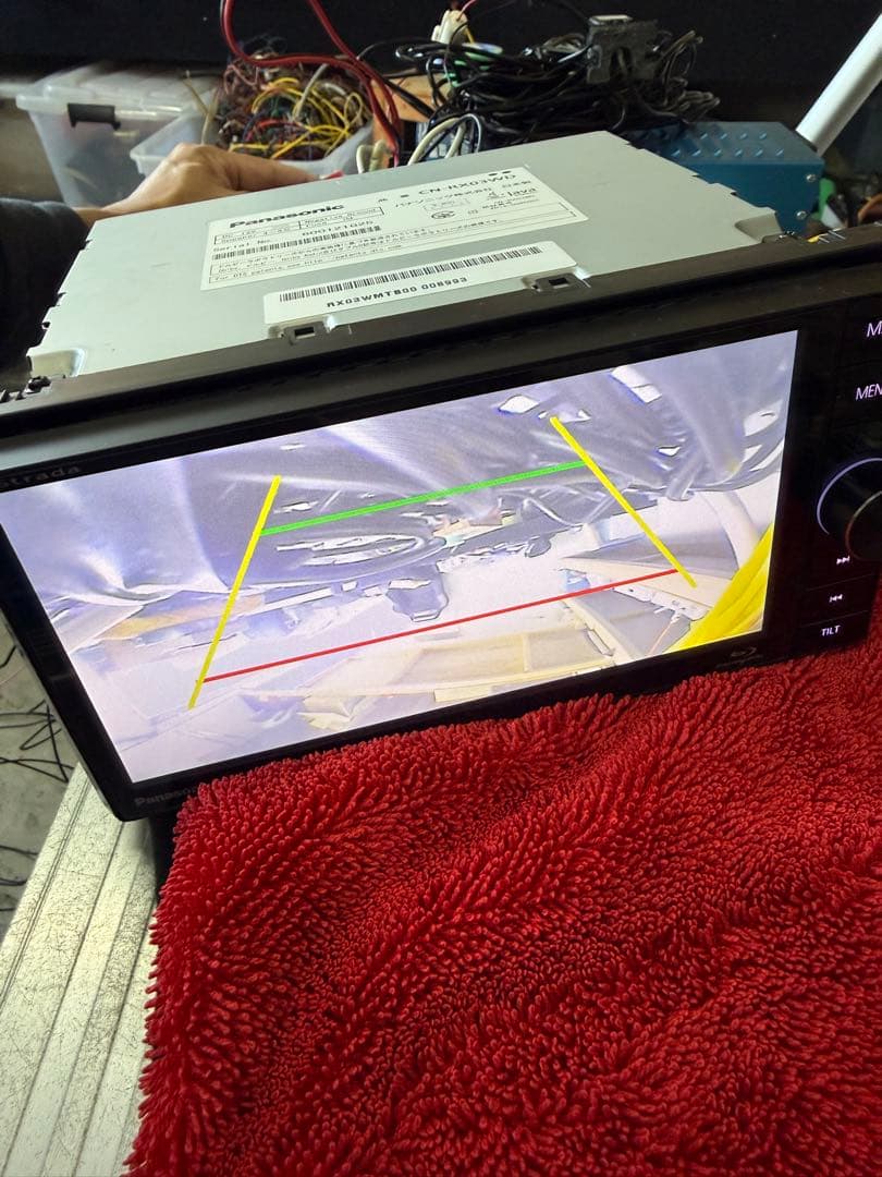 Panasonic CN-RX03WD カーナビ　ストラーダバックカメラ付き