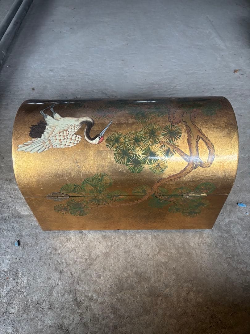 韓国 中国 唐木 螺鈿 青貝 螺鈿象嵌 ジュエリーボックス　小物箪笥