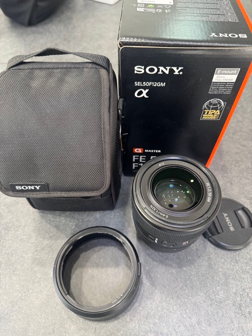 SONY SEL50F1.2 GM G MASTER 単焦点レンズ　最終値下げ