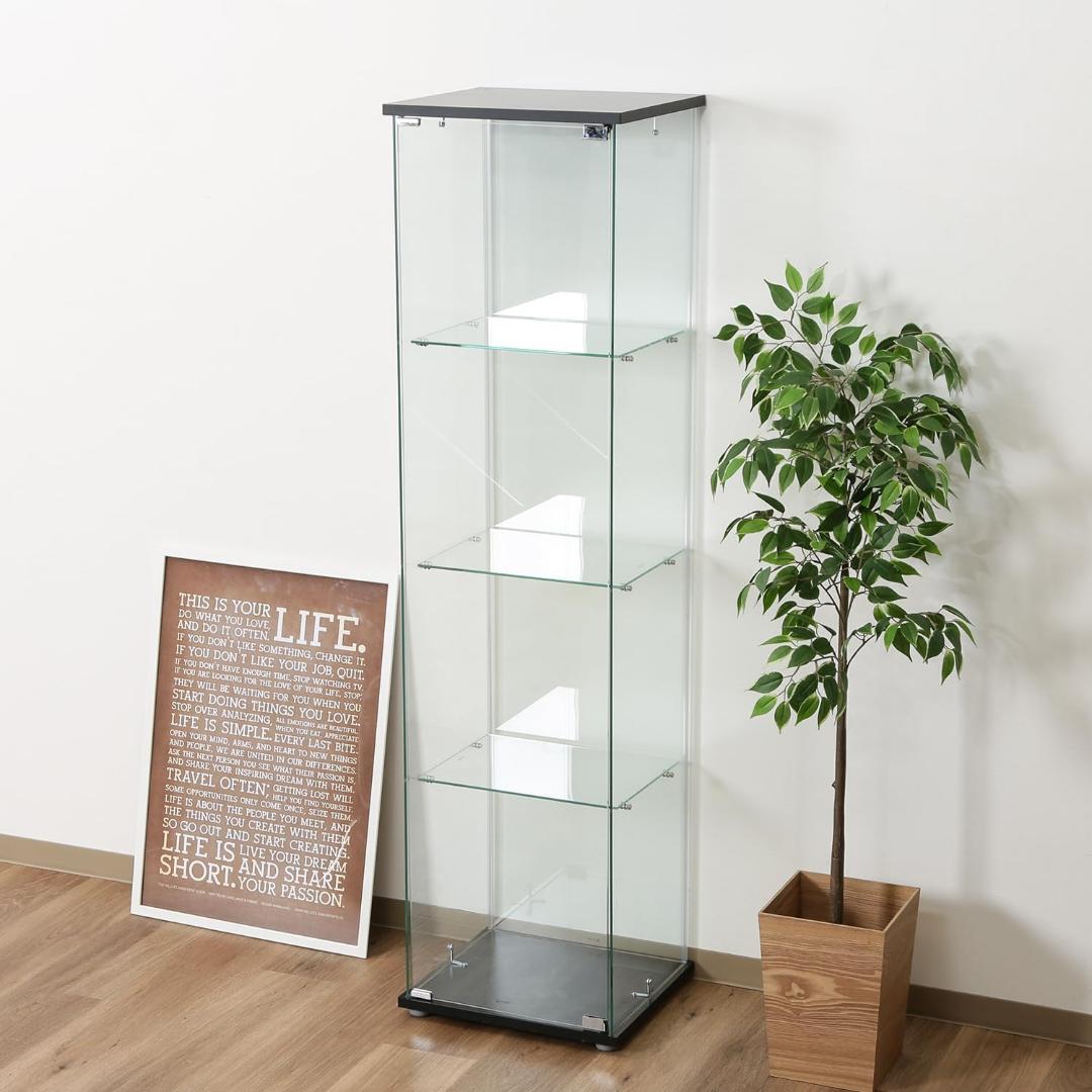 コレクションケース フィギュアケース 幅42.5×奥行36.5×高さ162cm