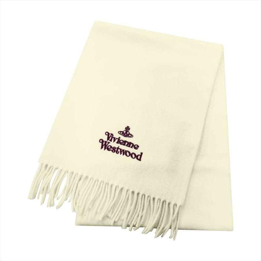 ヴィヴィアンウエストウッド マフラー ホワイトBOX/タグ付 マフラー ブランド