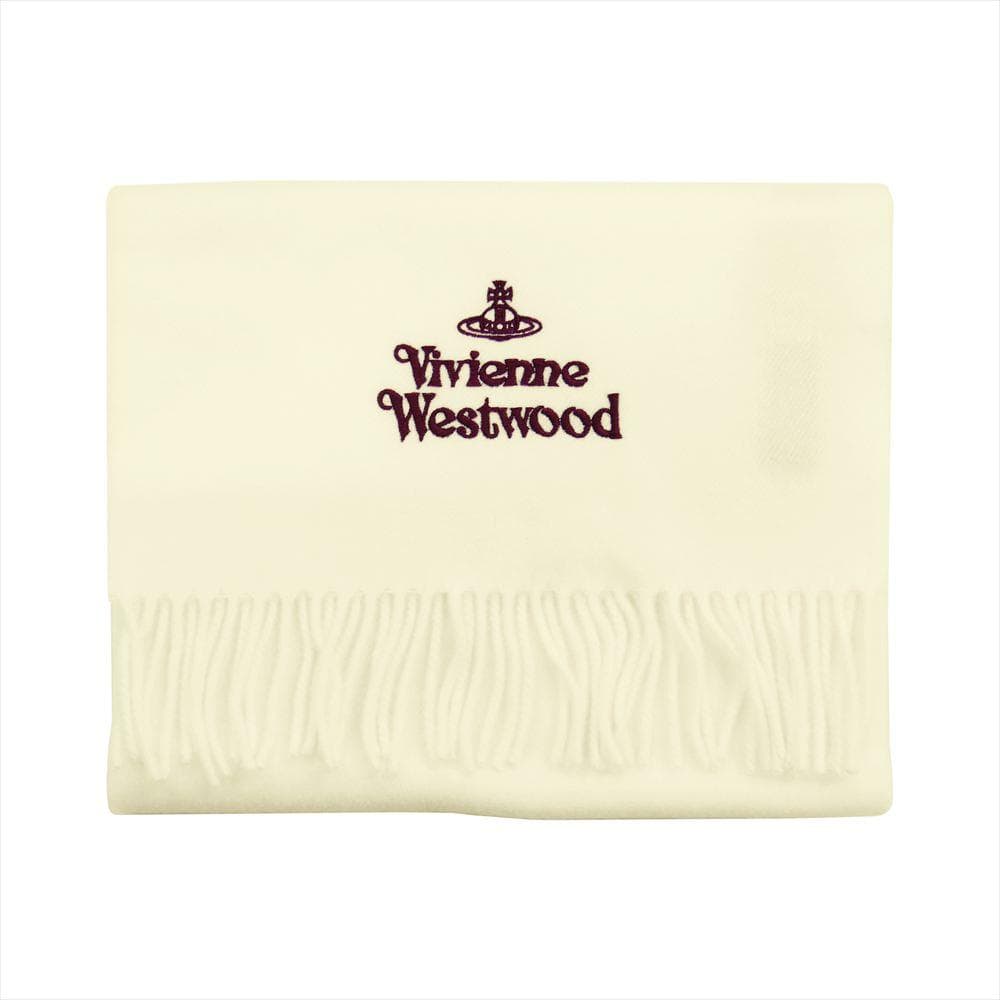 ヴィヴィアンウエストウッド マフラー ホワイトBOX/タグ付 マフラー ブランド