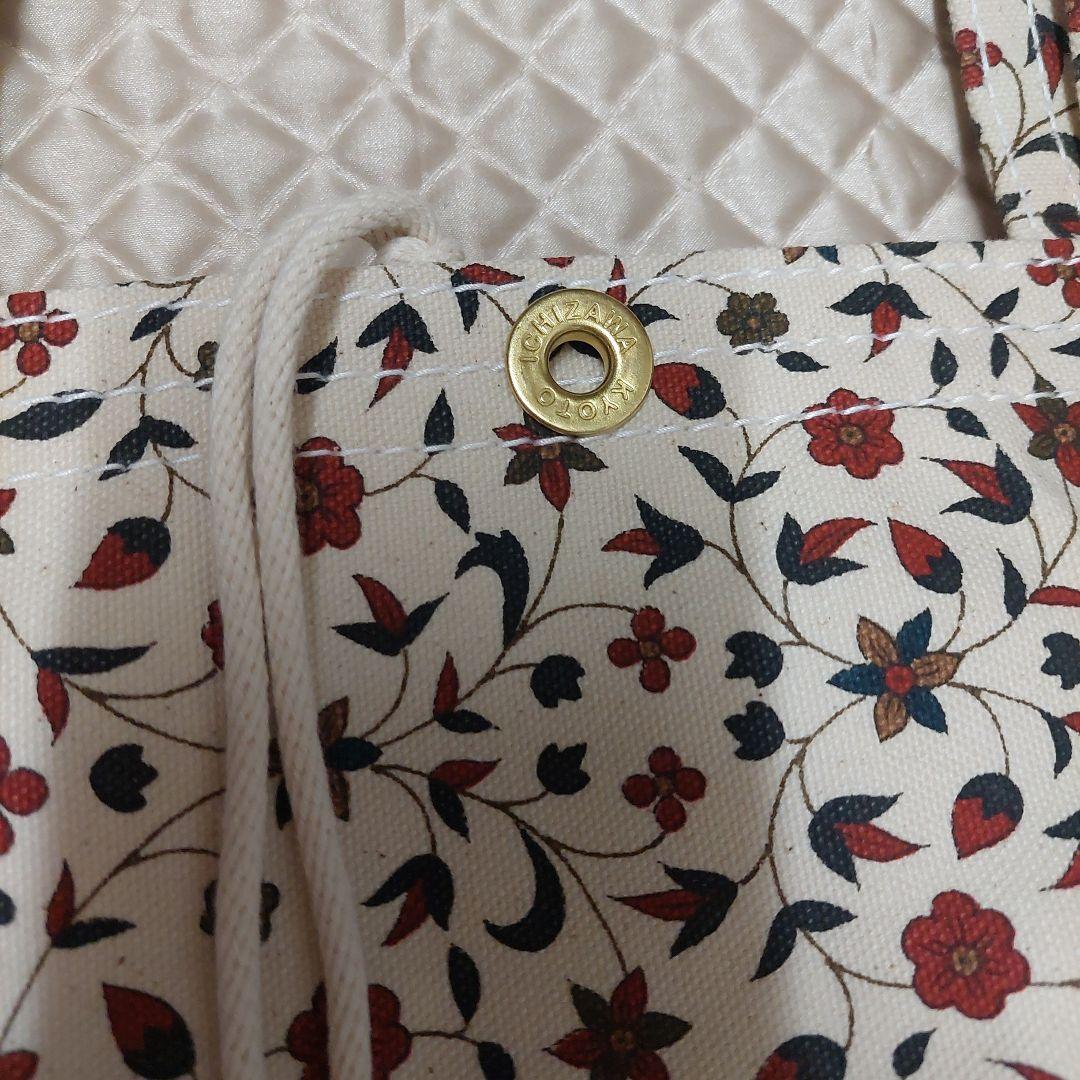 未使用　京都老舗かばん店　一澤信三郎帆布トートバッグ更紗文様