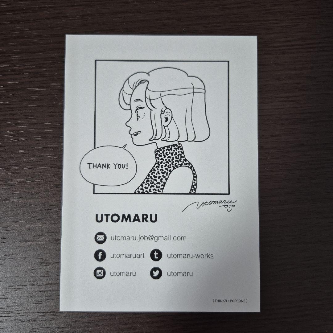 アート・デザイン・音楽 UTOMARU ILLUSTRATIONS 'SOMETHING WILD'