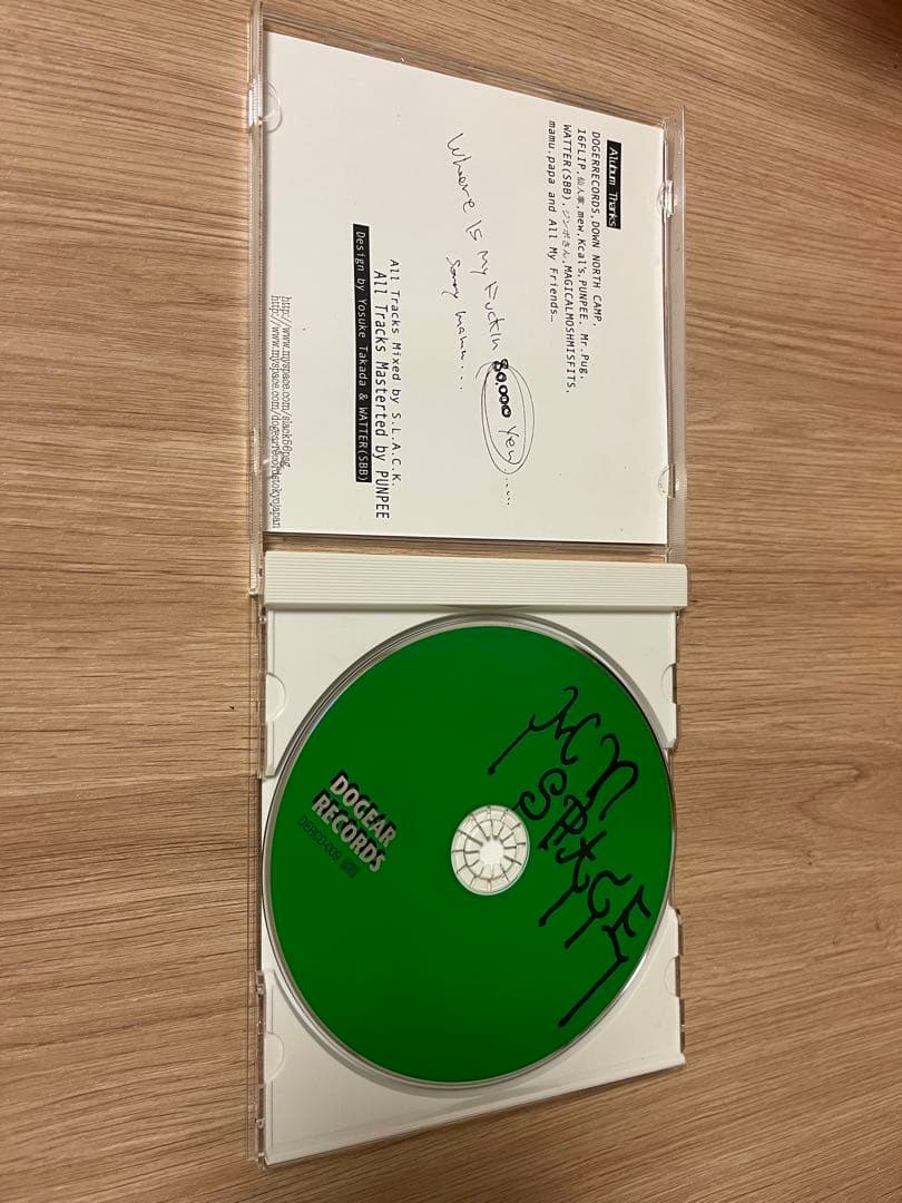 廃盤 美品 CD S.L.A.C.K. / my space