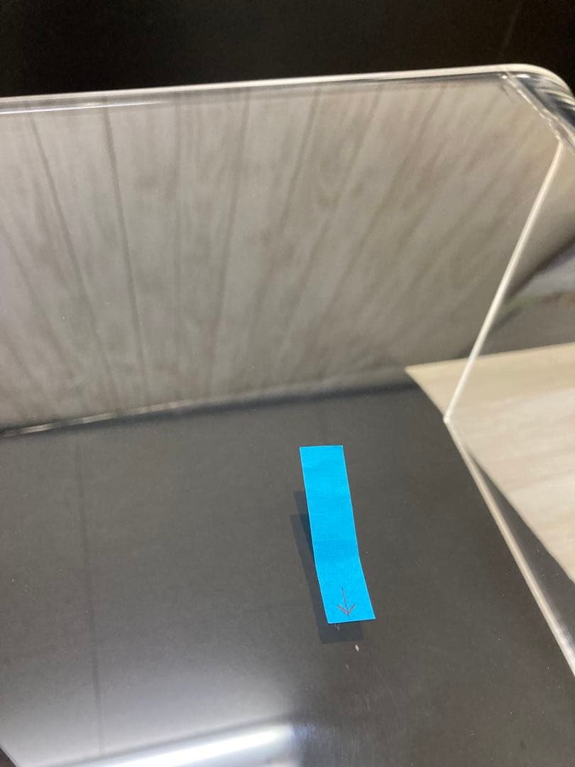 アクリルテーブル　 ローテーブル 　LLサイズ　クリア（約）幅80cm