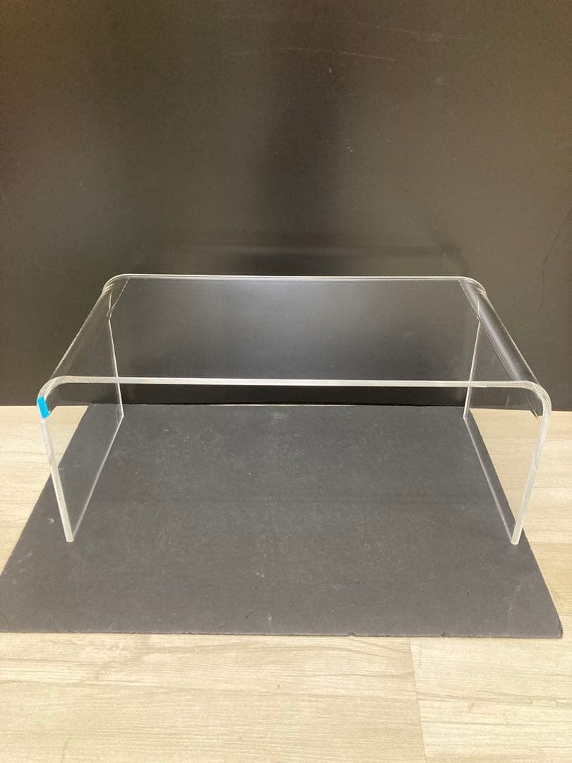 アクリルテーブル　 ローテーブル 　LLサイズ　クリア（約）幅80cm
