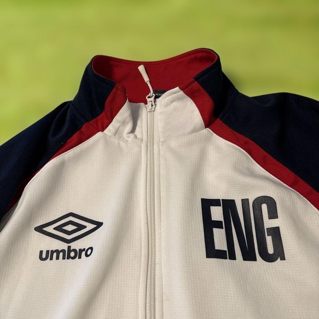 良品umbro イングランドジャージ 上下　ネイビー/ホワイト