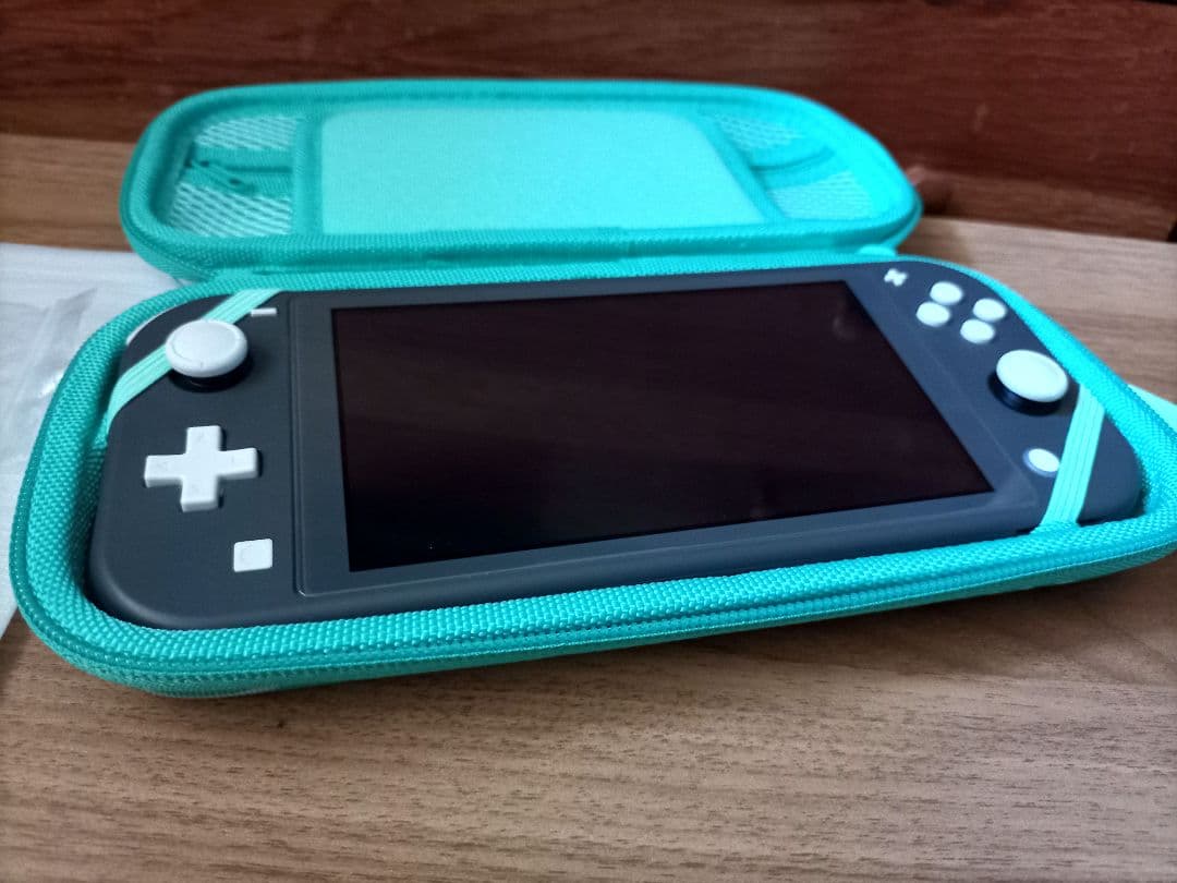 Nintendo Switch Lite グレー ケース ガラスフィルムが付き