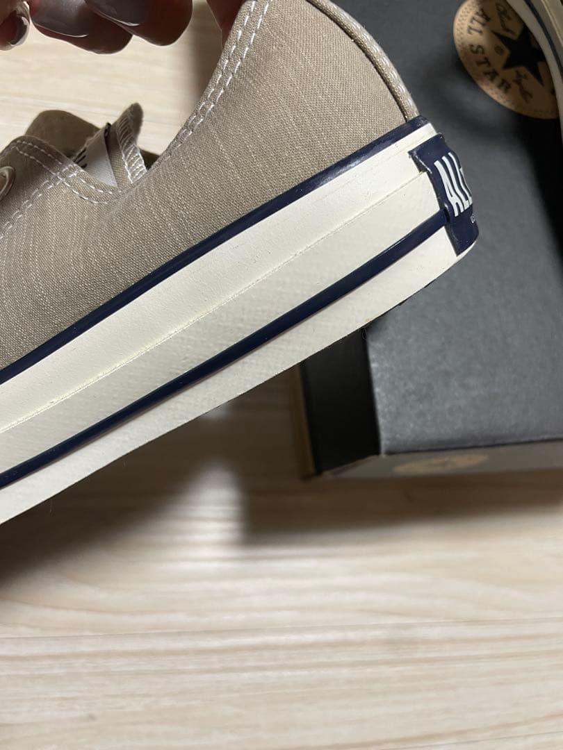 新品CONVERSE MADISON BLUEベージュ スニーカー IENA別注