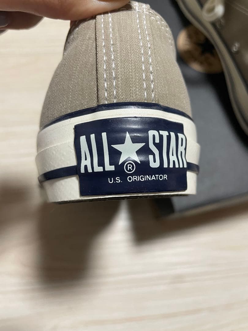 新品CONVERSE MADISON BLUEベージュ スニーカー IENA別注