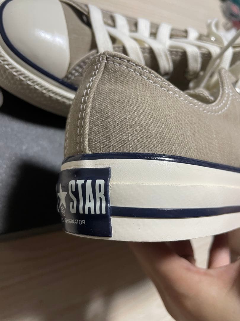 新品CONVERSE MADISON BLUEベージュ スニーカー IENA別注