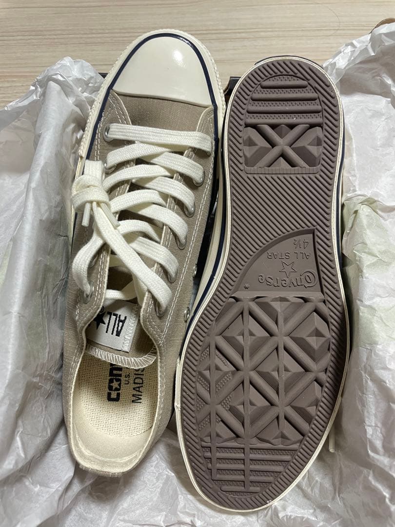 新品CONVERSE MADISON BLUEベージュ スニーカー IENA別注