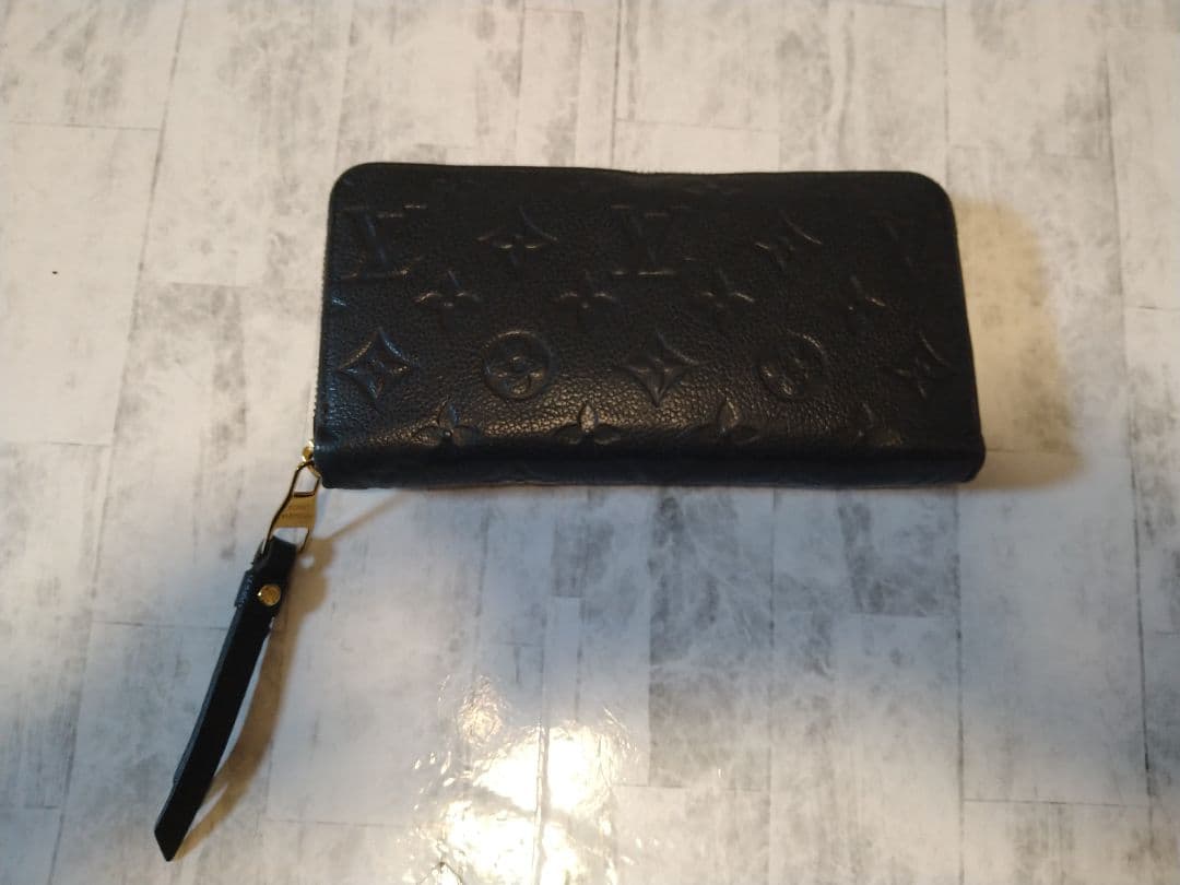 正規品 ルイヴィトン ジッピーウォレット モノグラム アンプラント