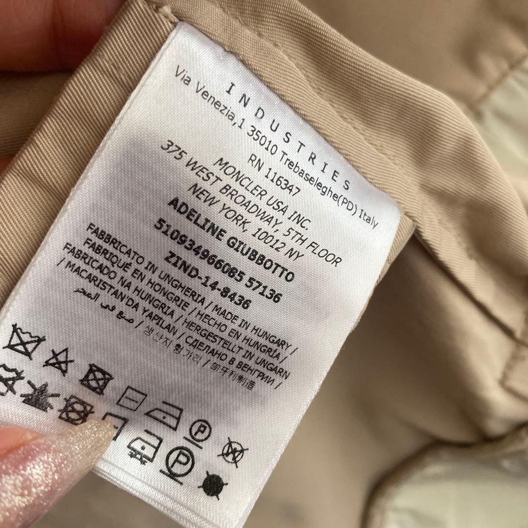 モンクレール　レディース　トレンチコート