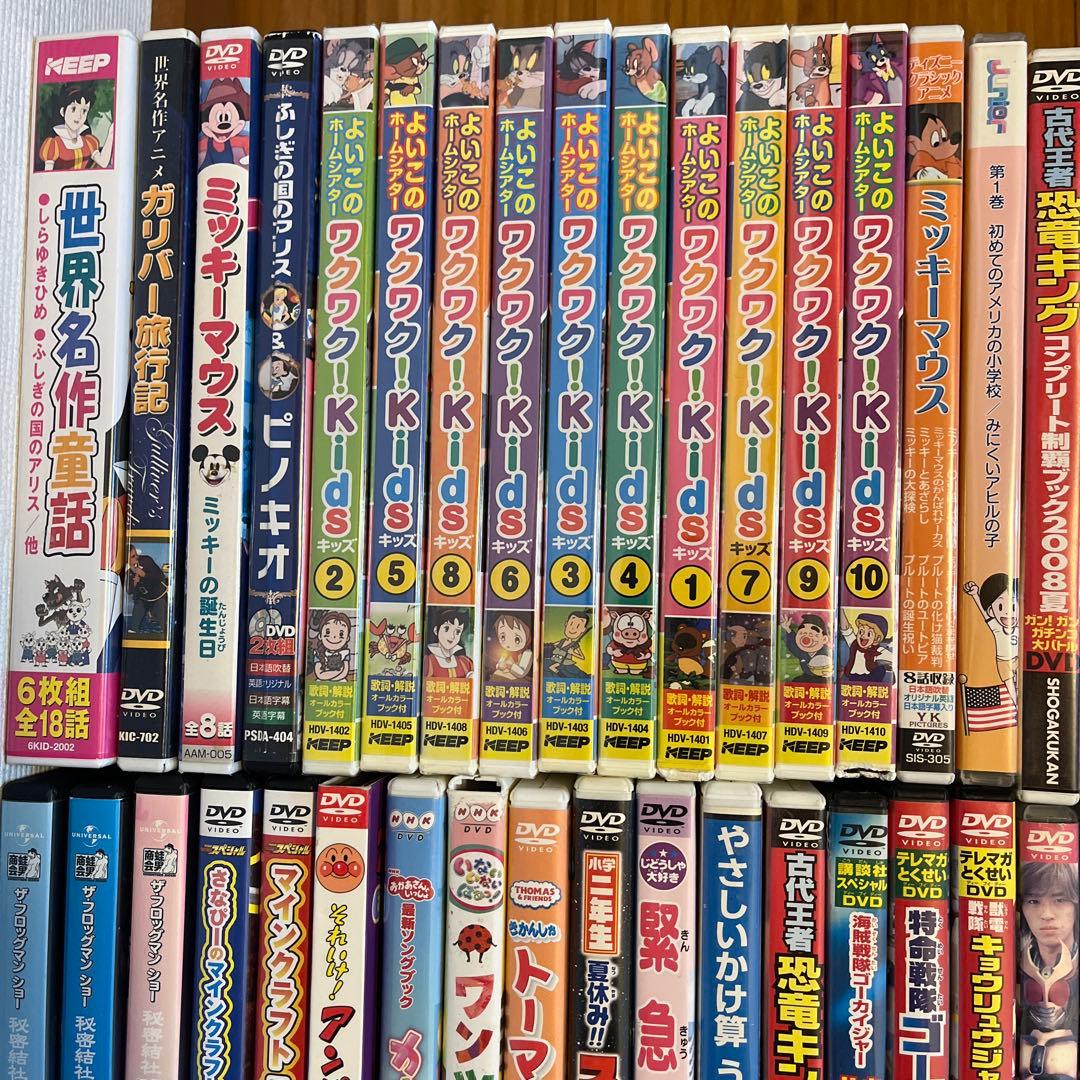 ディズニーなど子供向け　DVD Blu-ray まとめ売り　約100本 未検品