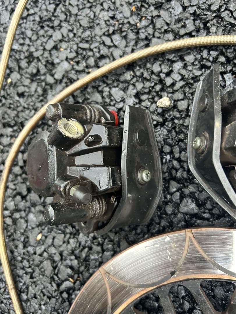 GS400 ダブルディスク用 ブレーキキャリバーセット