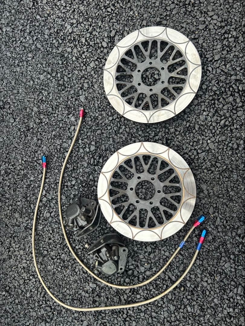 GS400 ダブルディスク用 ブレーキキャリバーセット