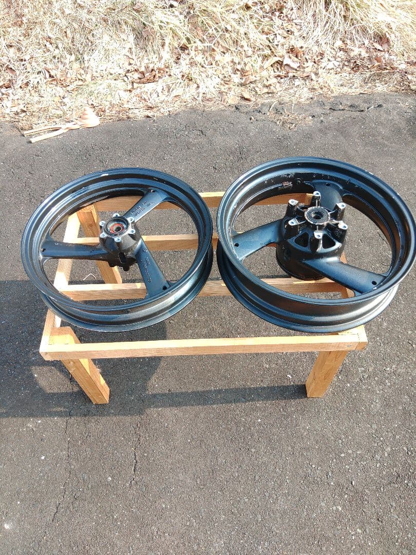 【送料無料】XJR400 4HM 純正前後ホイール