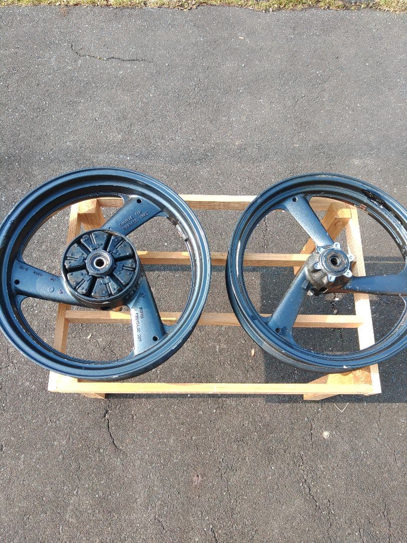 【送料無料】XJR400 4HM 純正前後ホイール