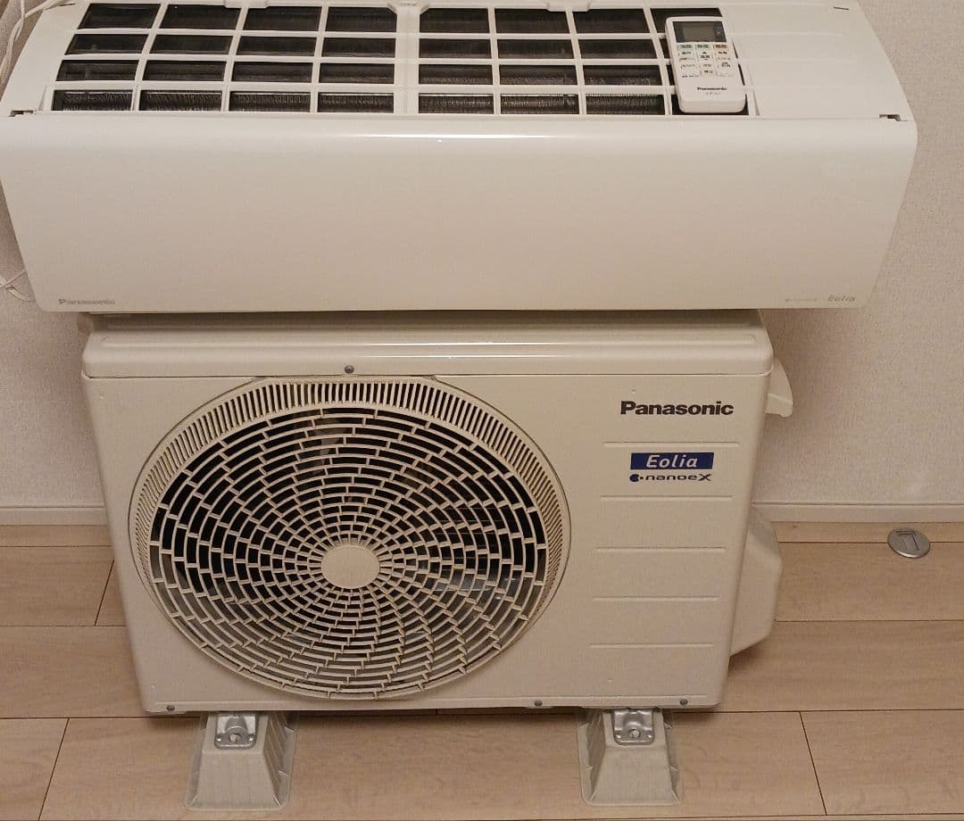 パナソニック2.2kw100VナノイーX エオリア CS-222DFL 22年製