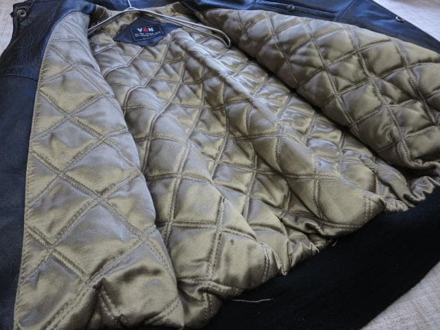 VAN JAC【オールレザー スタジャン】スタジアムジャケット ヴァンヂャケット