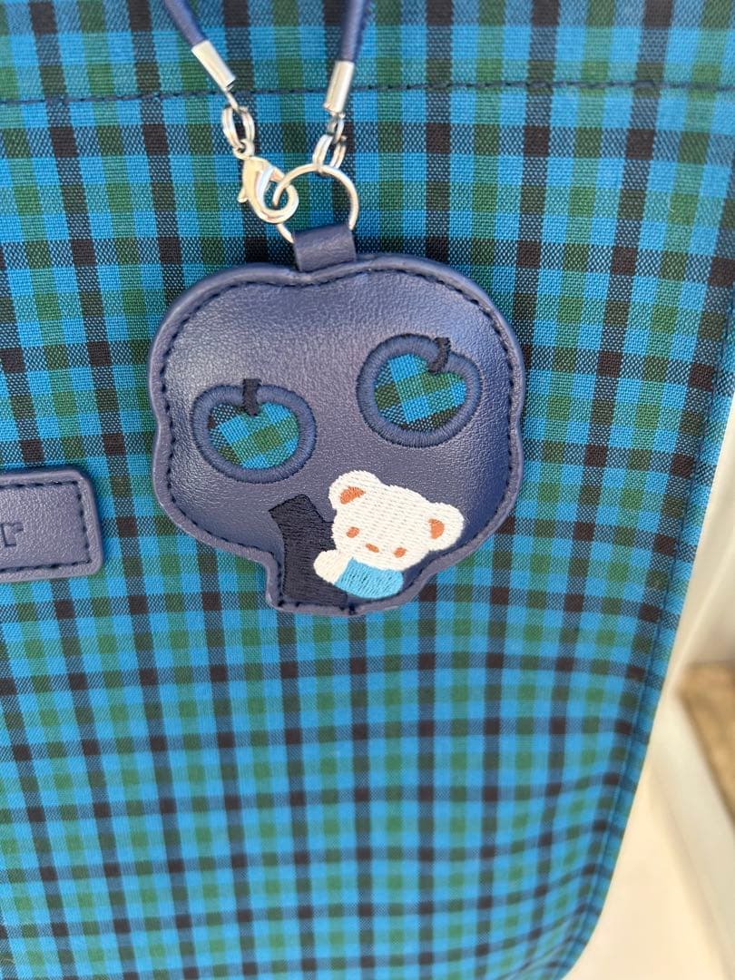 familiar ファミリア チェック トートバッグ